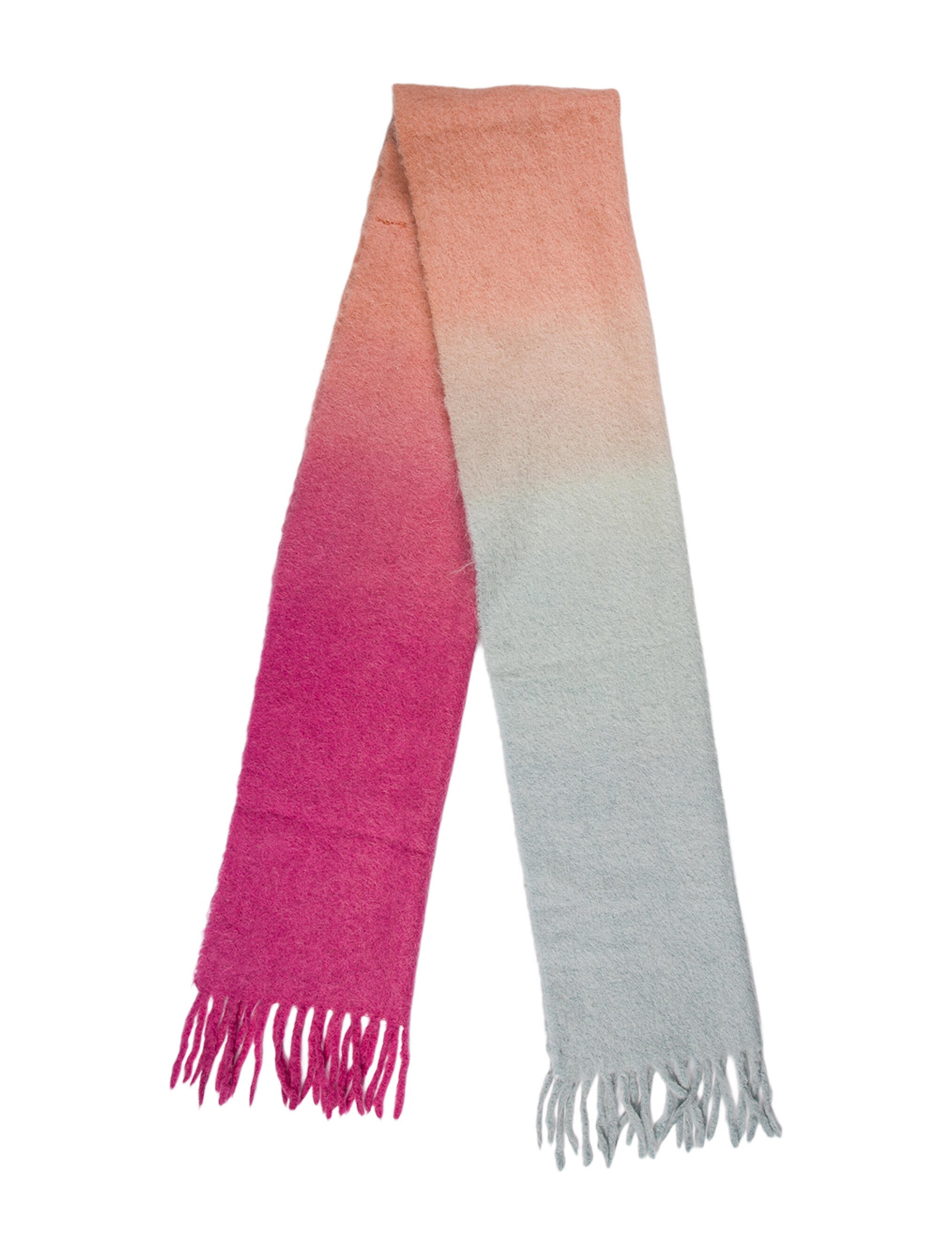 Acne Studios Alpaca Printed Scarf