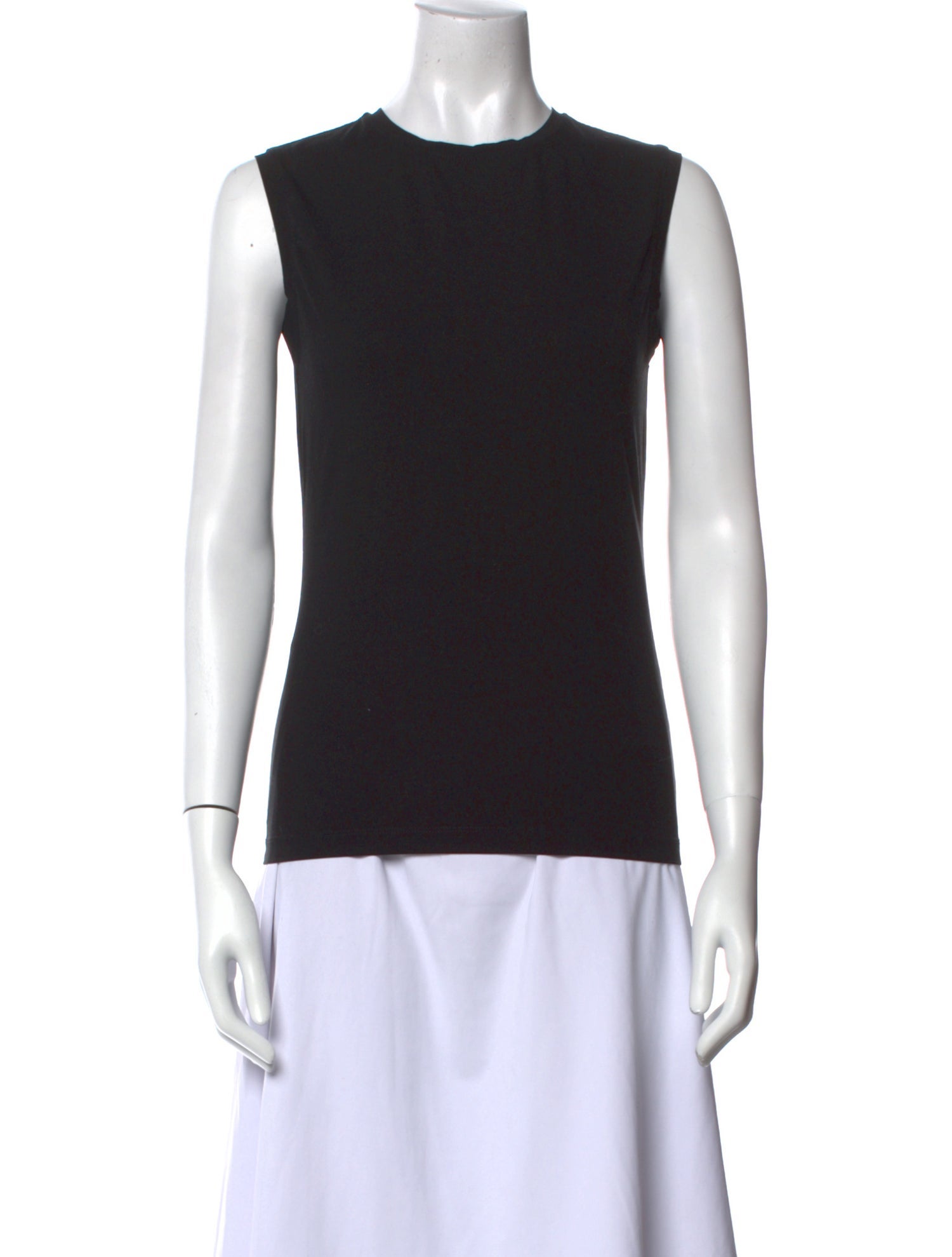 Acne Studios Crew Neck Sleeveless Top
