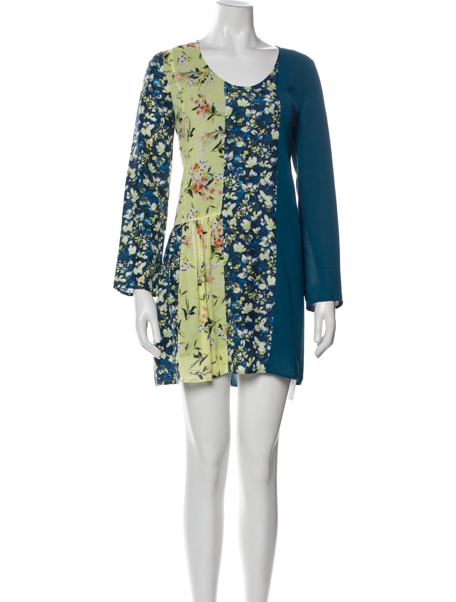 Acne Studios Floral Print Mini Dress