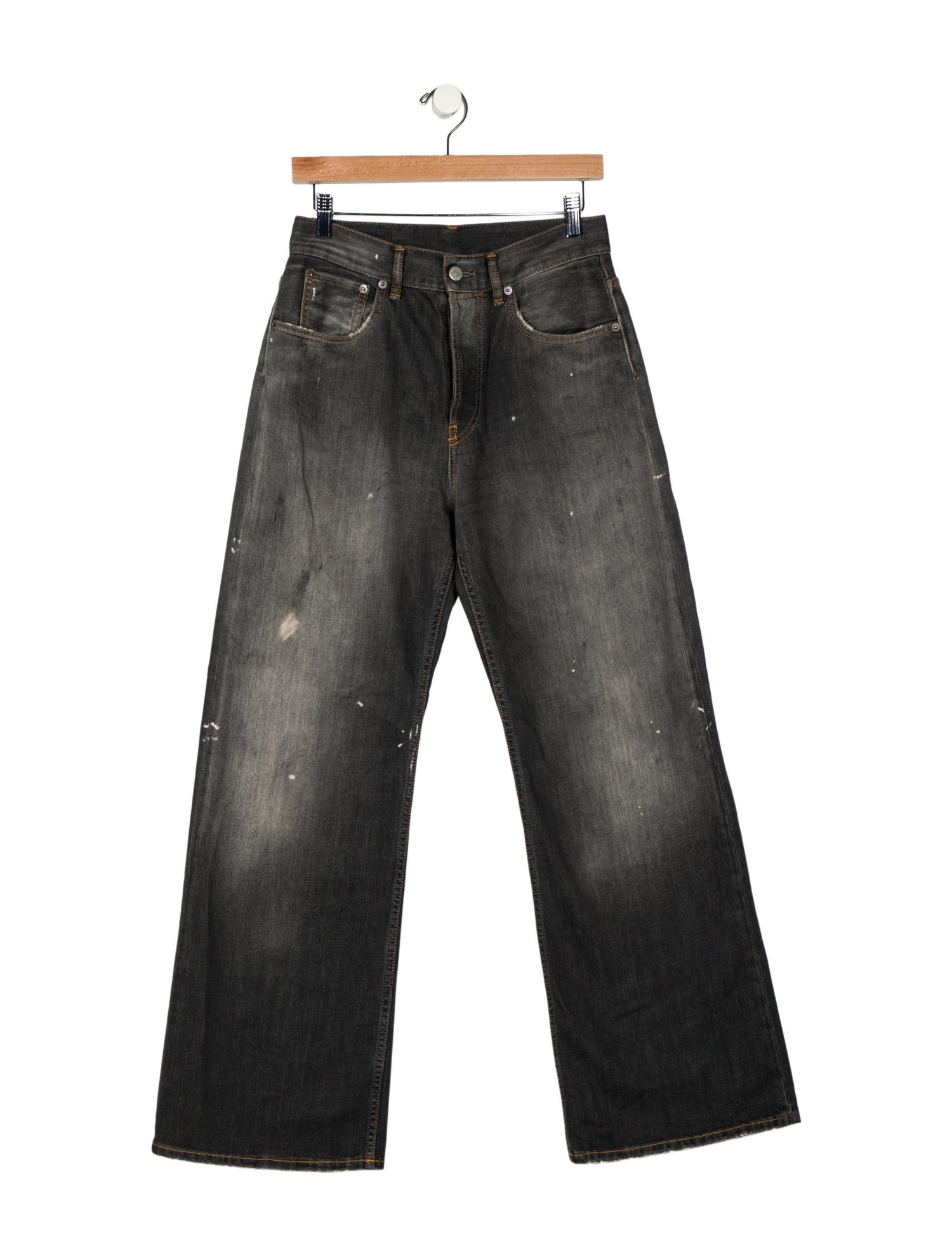 Acne Studios High-Rise Wide Leg Jeans