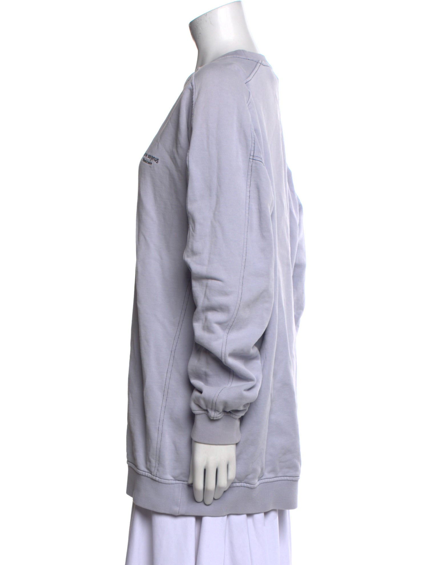 Acne Studios Crew Neck Long Sleeve Sweatshirt