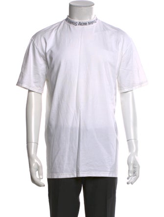 Acne Studios Mock Neck Short Sleeve T-Shirt
