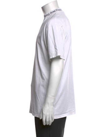 Acne Studios Mock Neck Short Sleeve T-Shirt