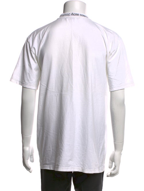 Acne Studios Mock Neck Short Sleeve T-Shirt