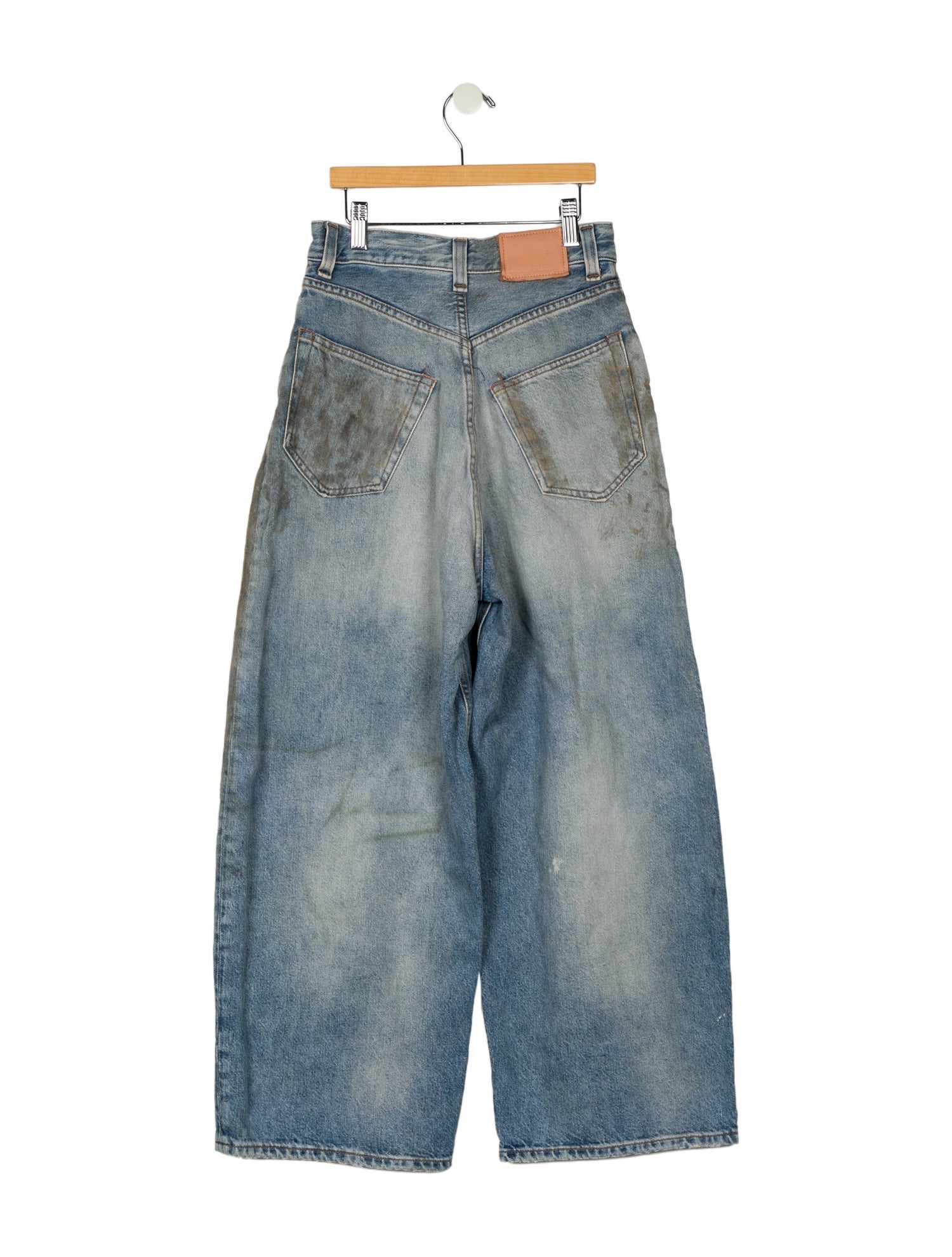 Acne Studios High-Rise Wide Leg Jeans