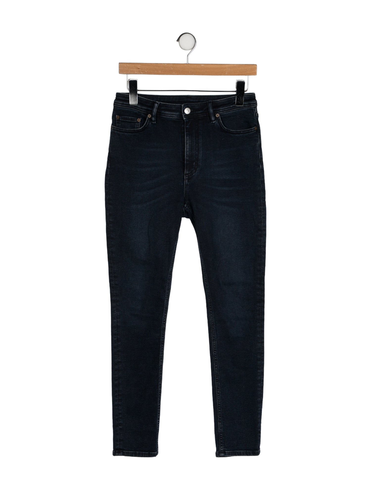 Acne Studios Mid-Rise Skinny Leg Jeans