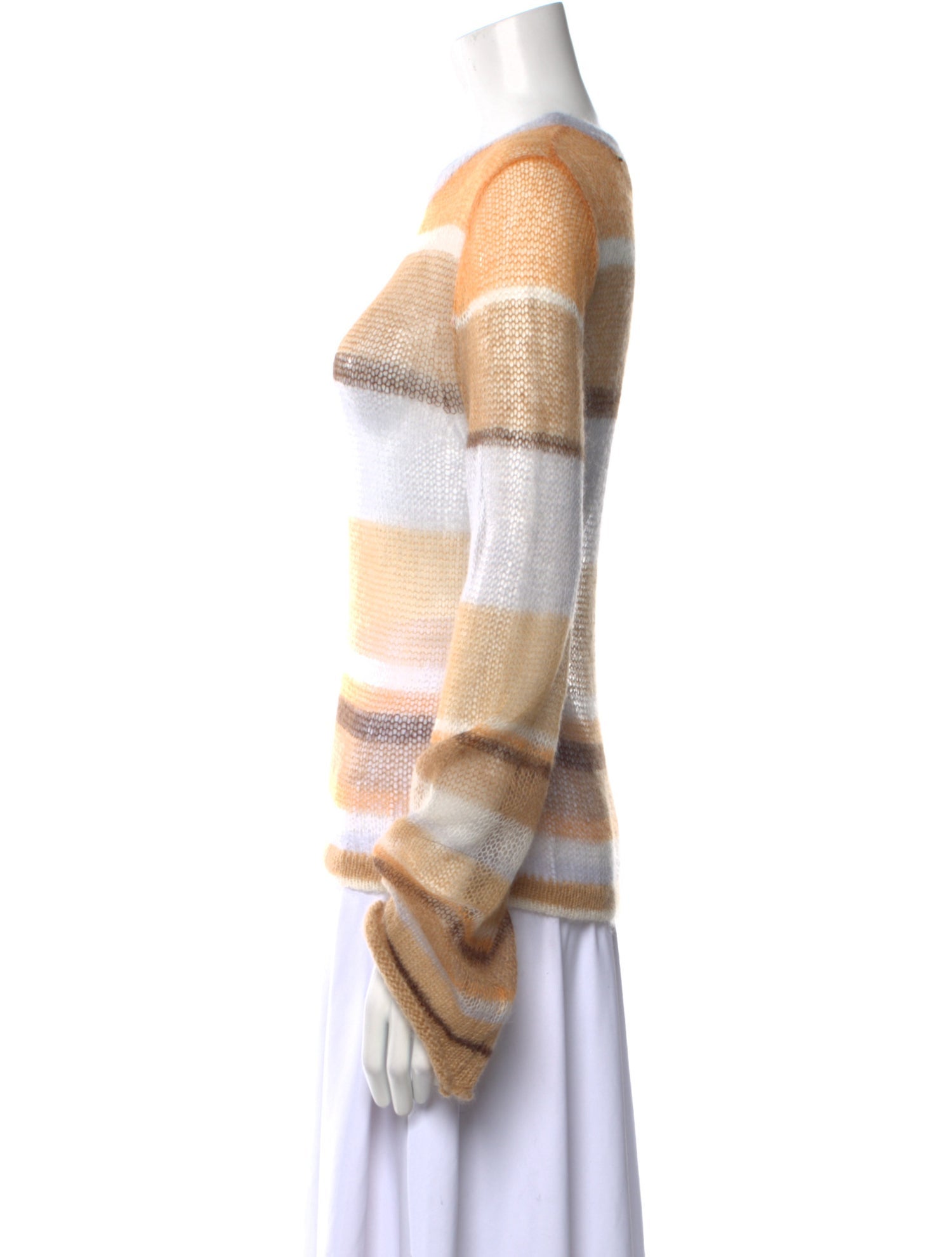 Acne Studios Mohair Striped Sweater