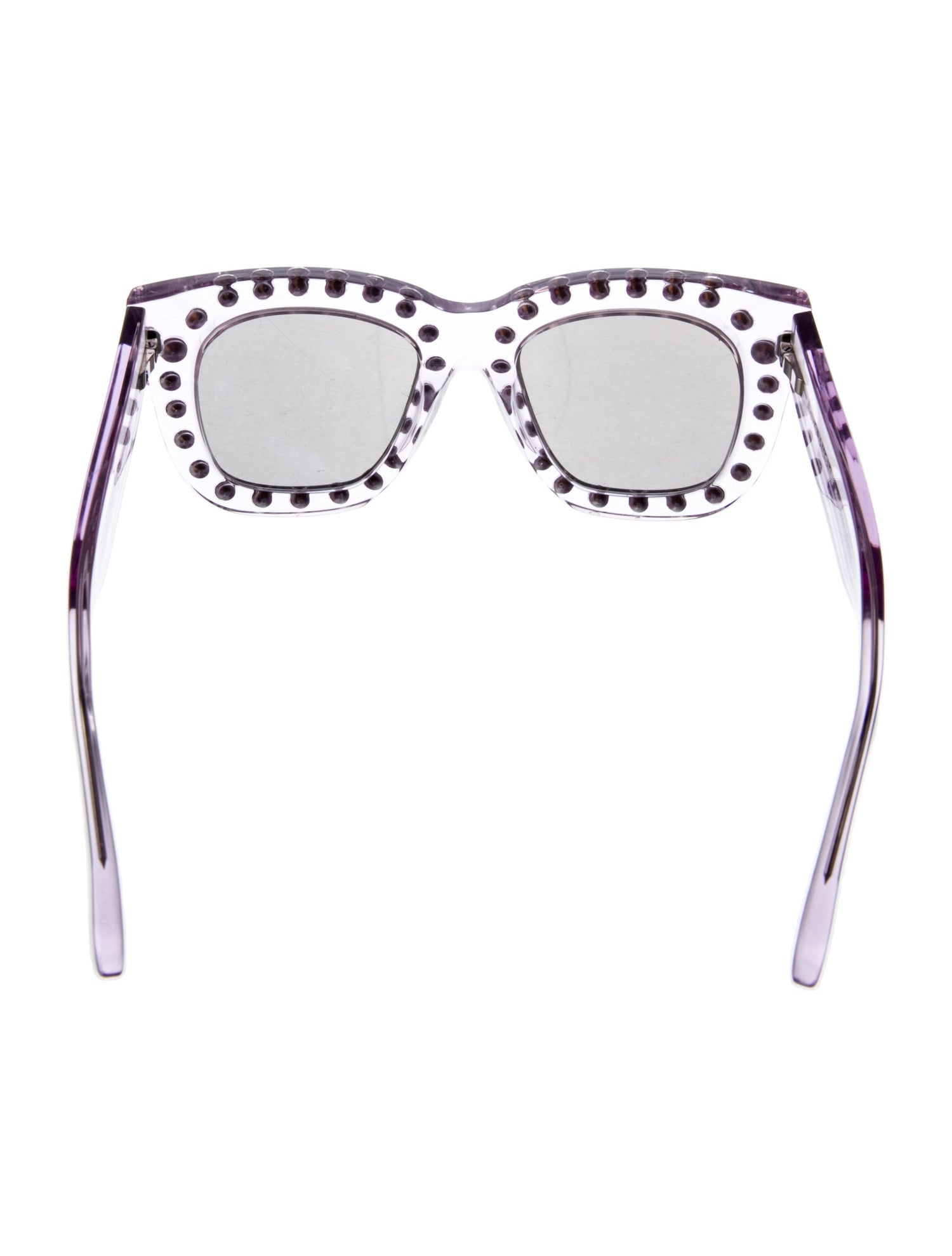 Acne Studios Oversize Mirrored Sunglasses