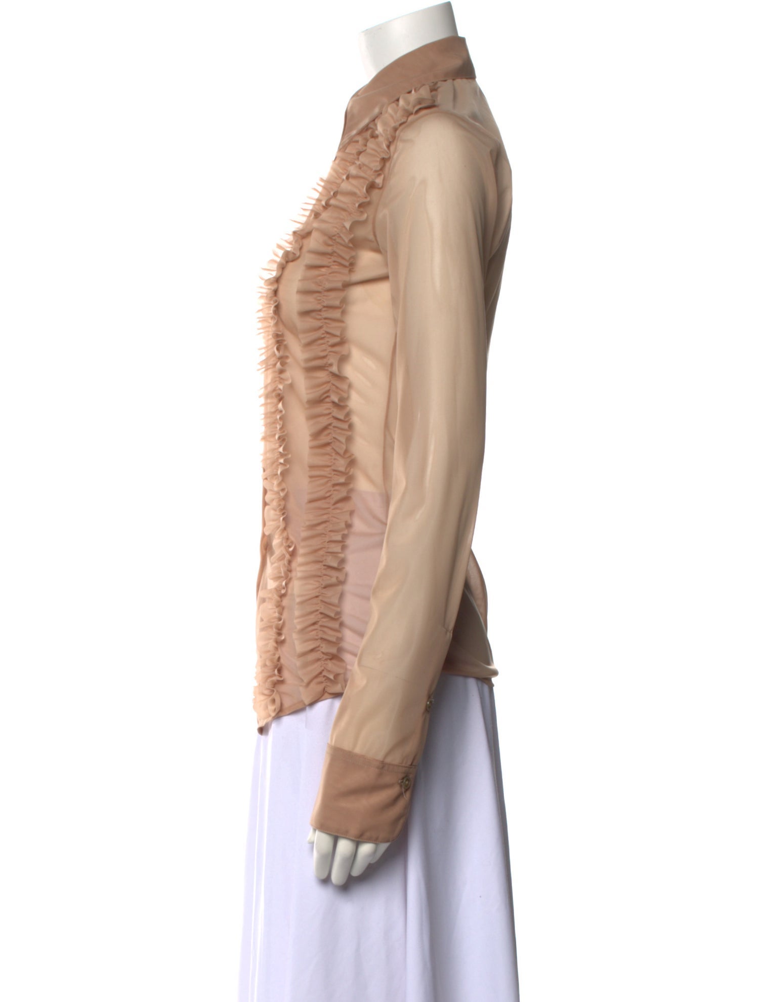 Acne Studios Long Sleeve Button-Up Top