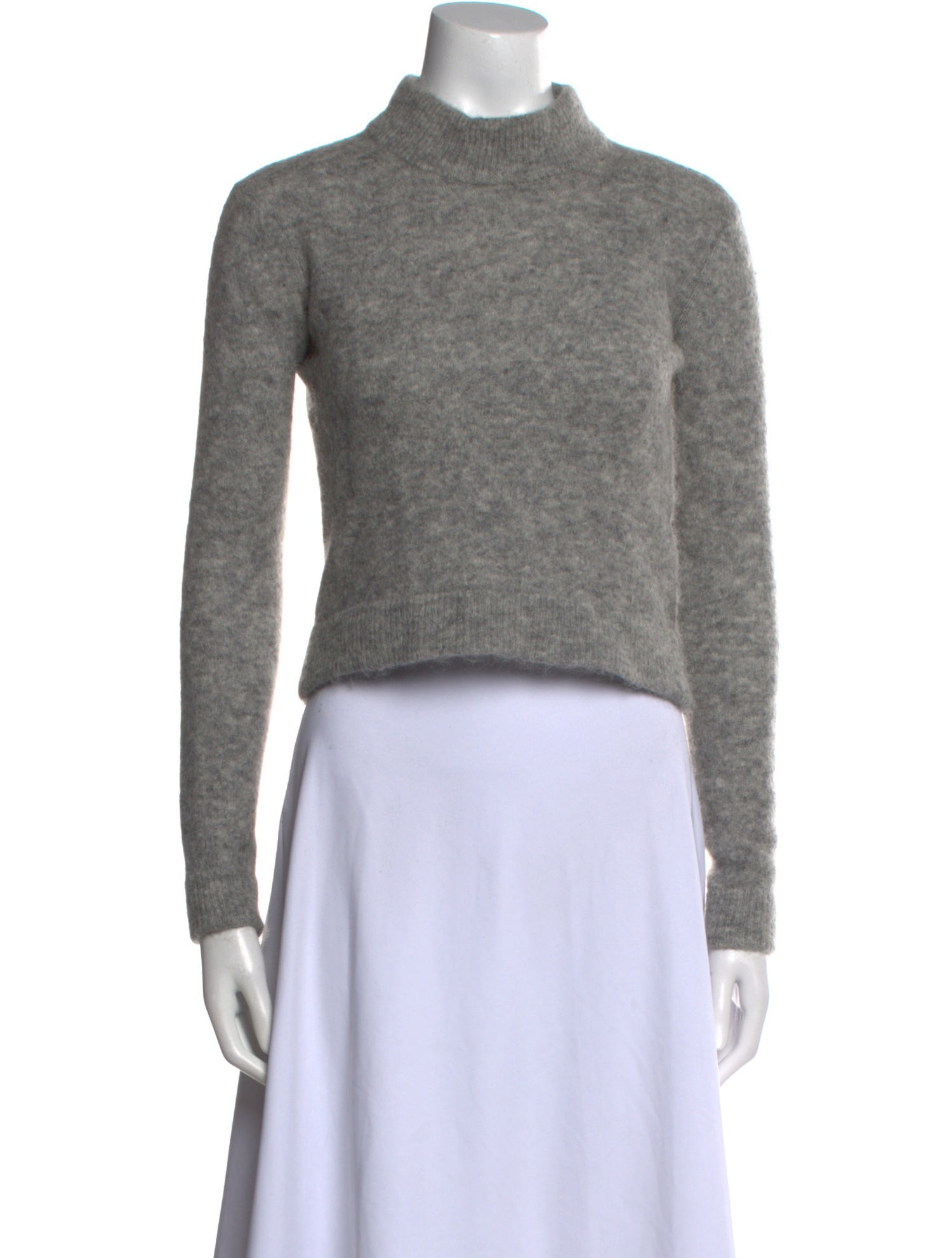 Acne Studios Kid Mohair Mock Neck Sweater