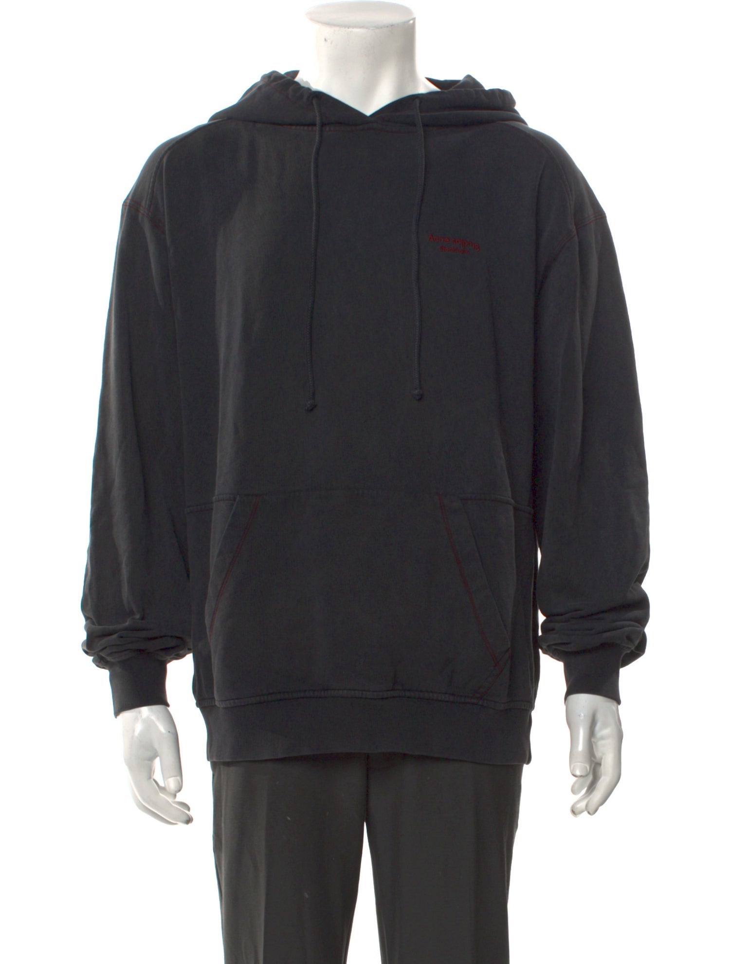 Acne Studios Crew Neck Long Sleeve Hoodie