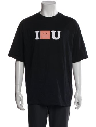 Acne Studios Graphic Print Crew Neck T-Shirt