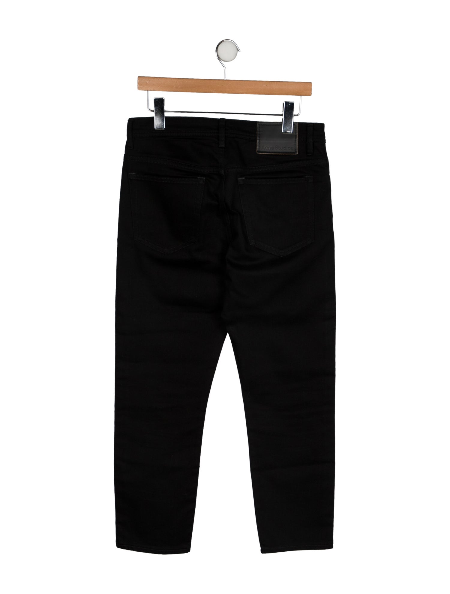 Acne Studios Mid-Rise Straight Leg Jeans