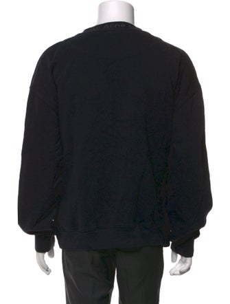 Acne Studios Crew Neck Long Sleeve Sweatshirt