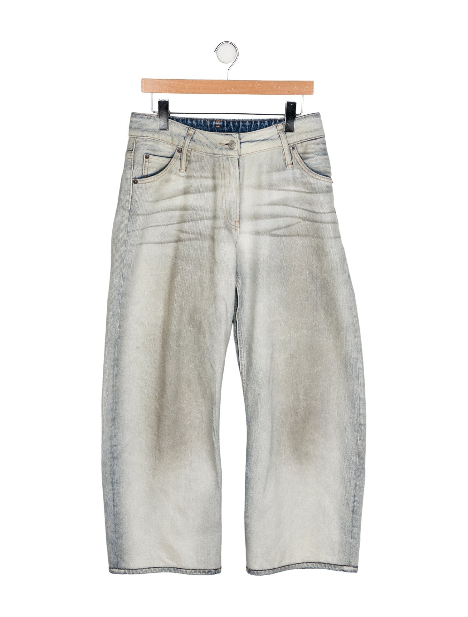 Acne Studios High-Rise Wide Leg Jeans