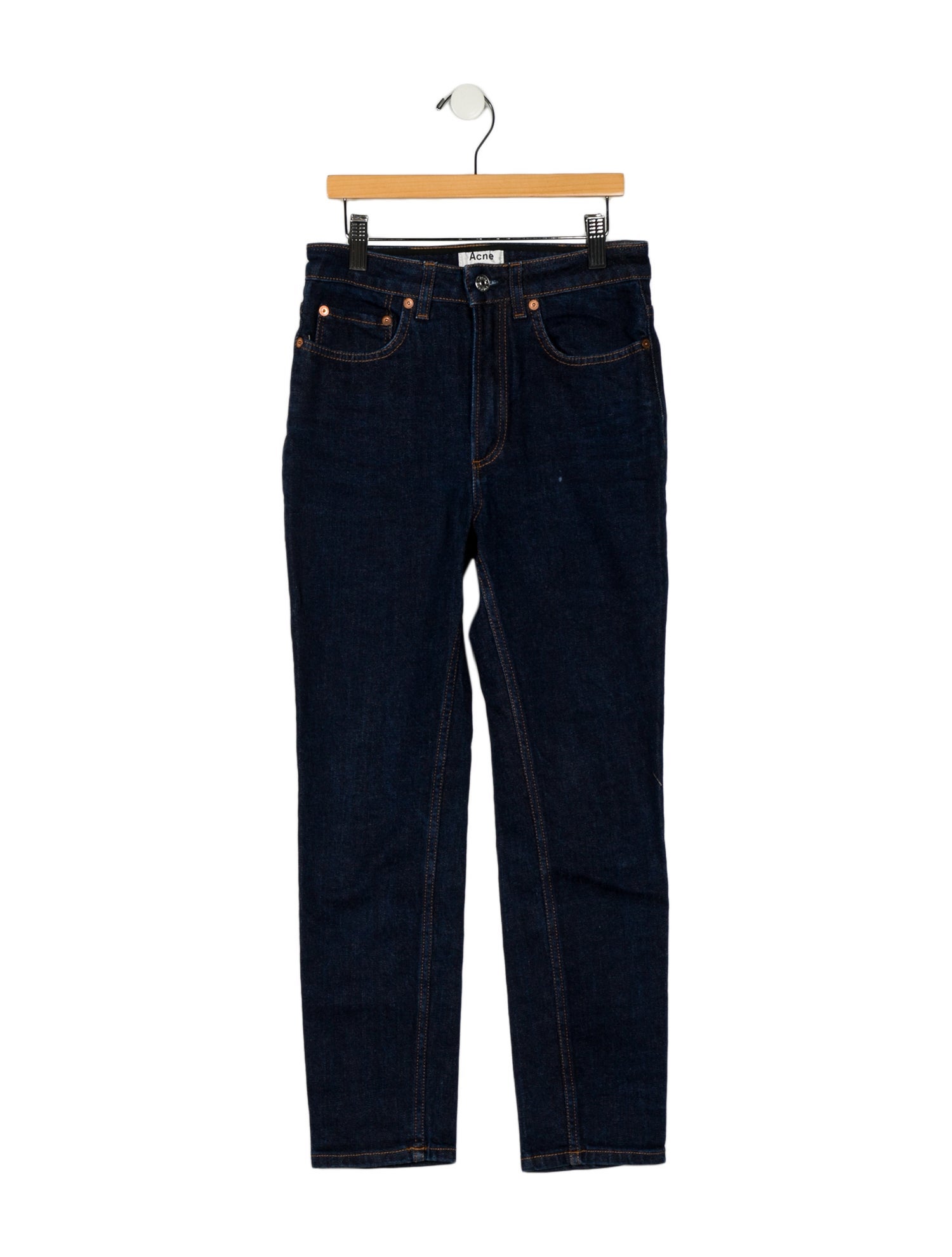 Acne Studios Mid-Rise Skinny Leg Jeans