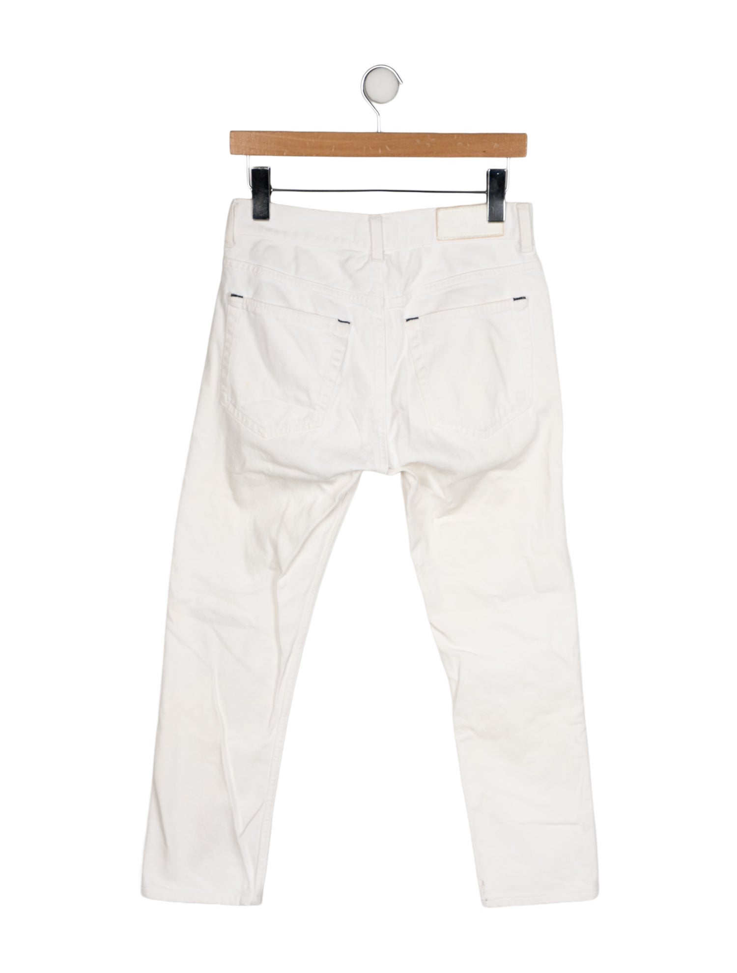 Acne Studios Mid-Rise Straight Leg Jeans