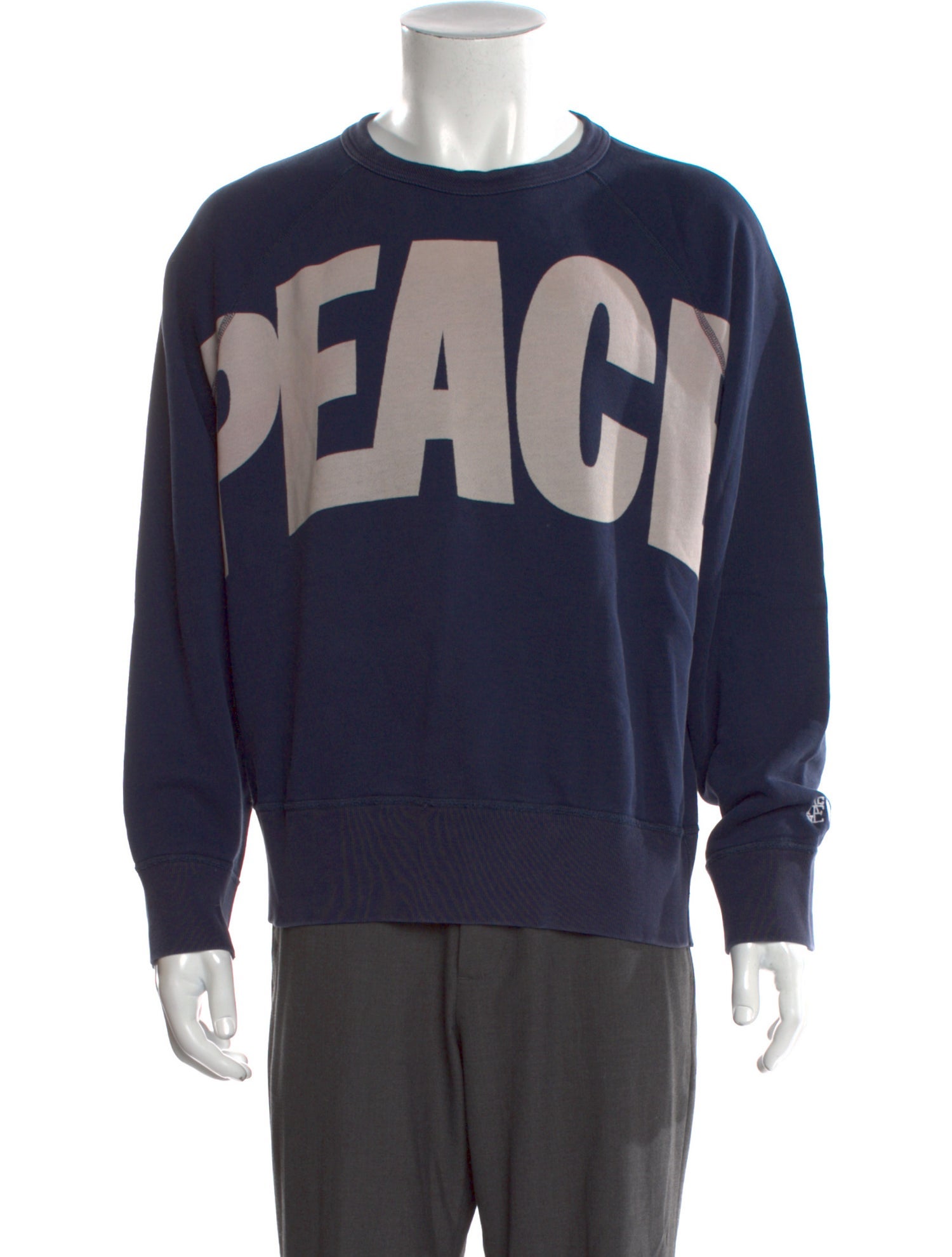 Acne Studios Graphic Print Crew Neck Sweatshirt