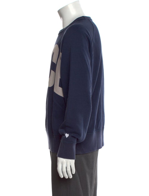 Acne Studios Graphic Print Crew Neck Sweatshirt