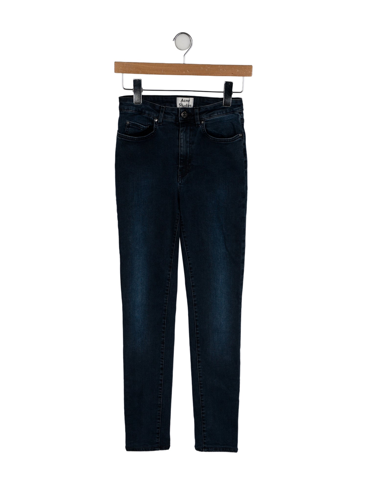 Acne Studios Mid-Rise Skinny Leg Jeans