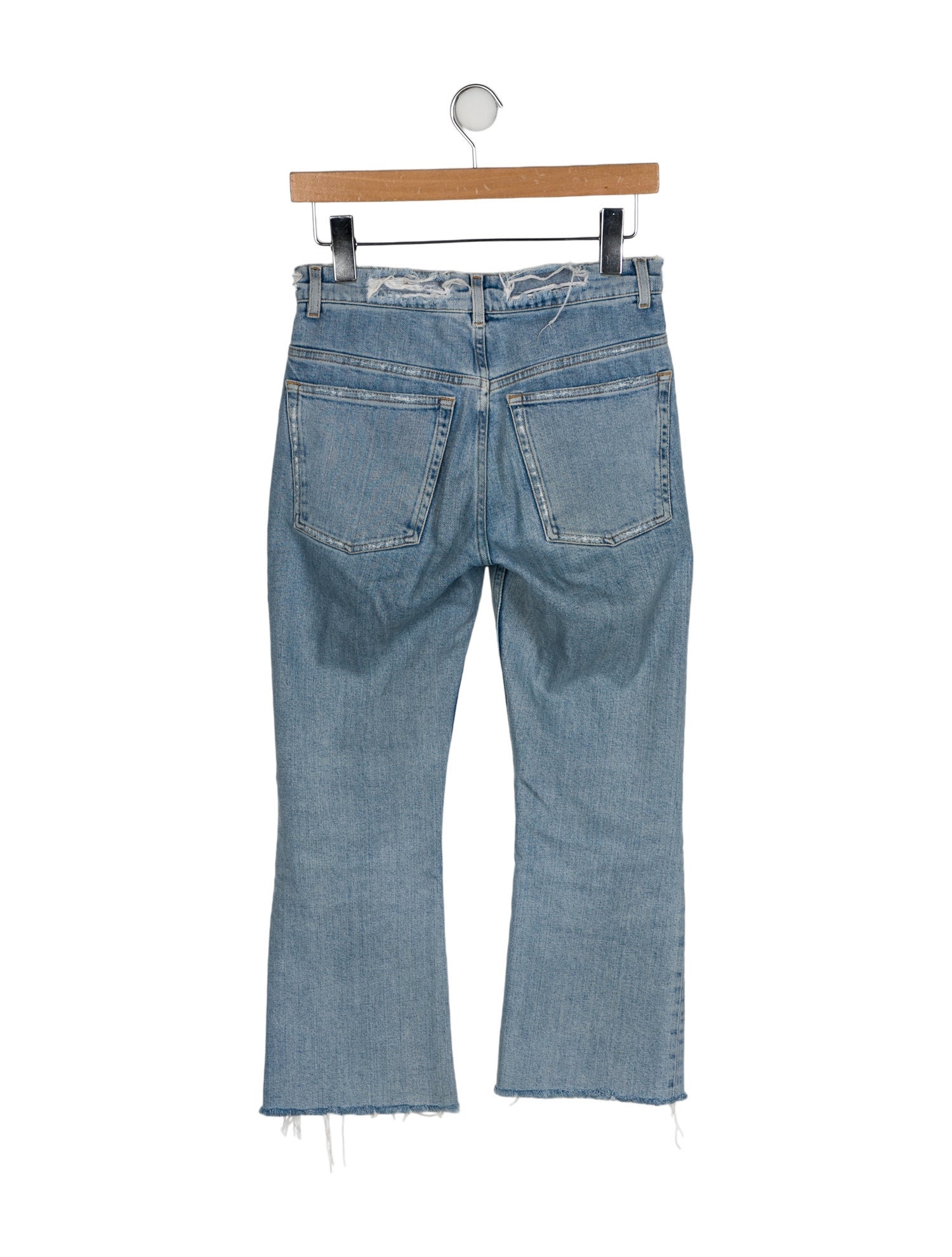 Acne Studios Mid-Rise Straight Leg Jeans