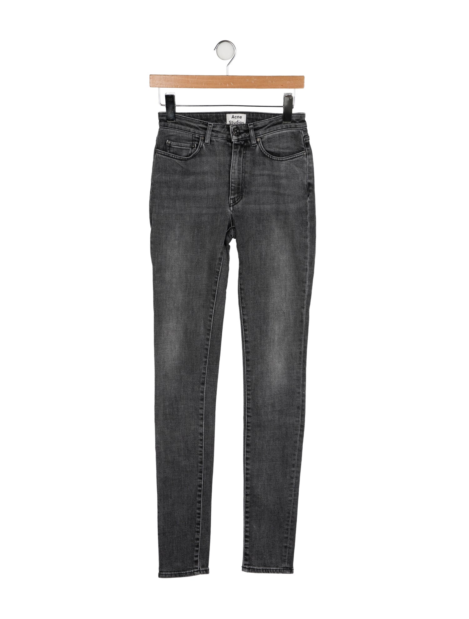 Acne Studios Mid-Rise Skinny Leg Jeans