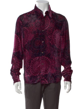 Acne Studios Printed Long Sleeve Shirt