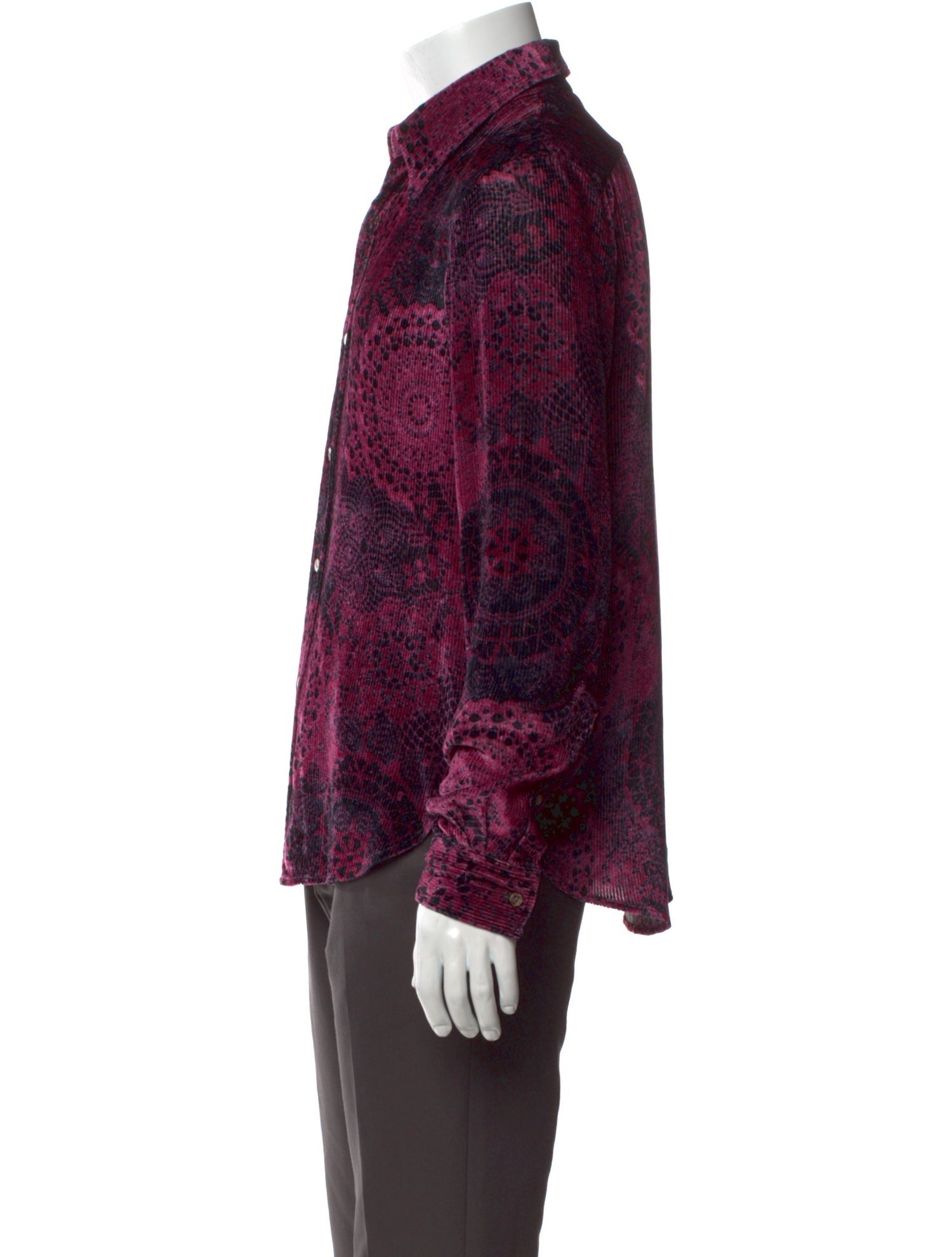 Acne Studios Printed Long Sleeve Shirt