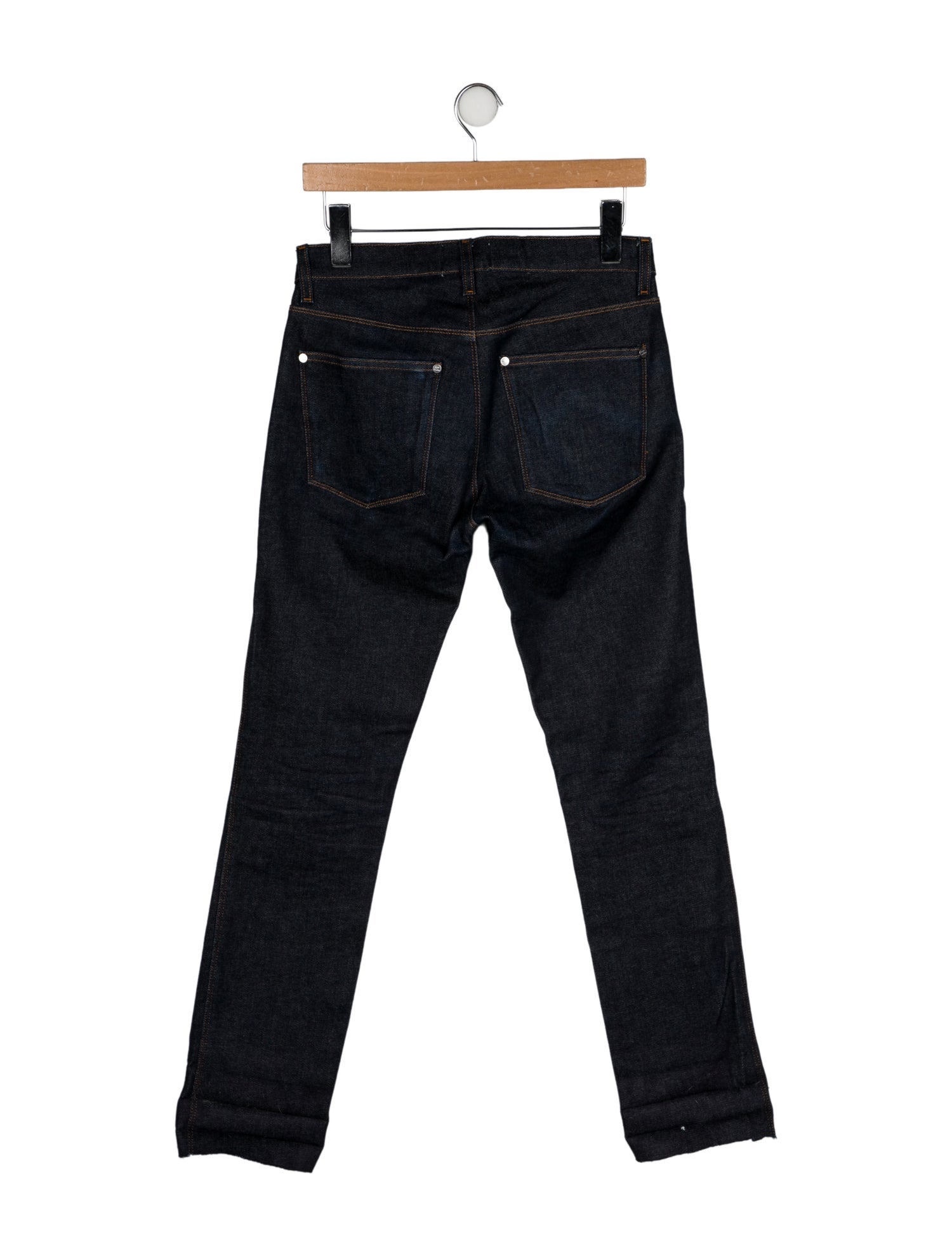 Acne Studios High-Rise Straight Leg Jeans