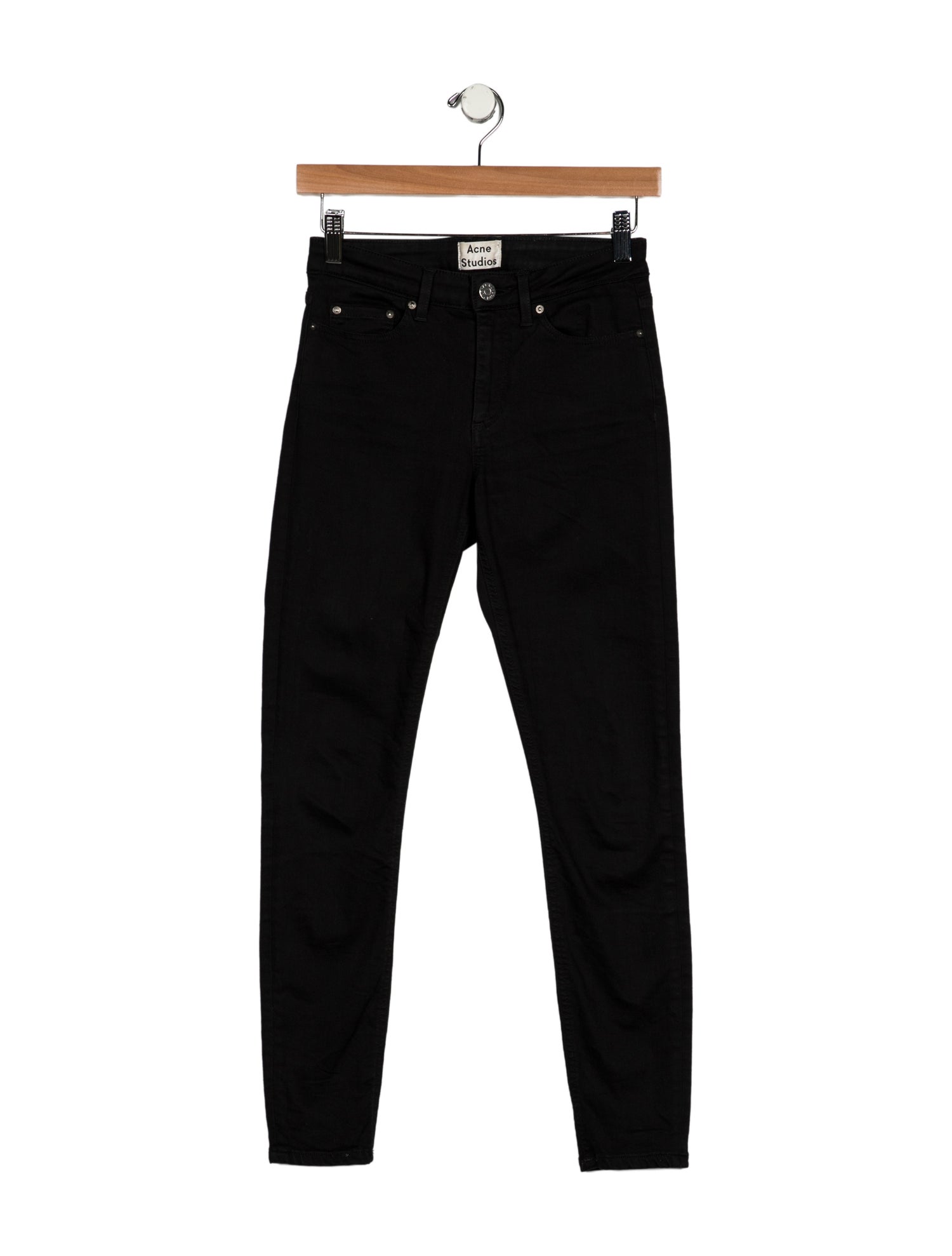 Acne Studios Mid-Rise Skinny Leg Jeans