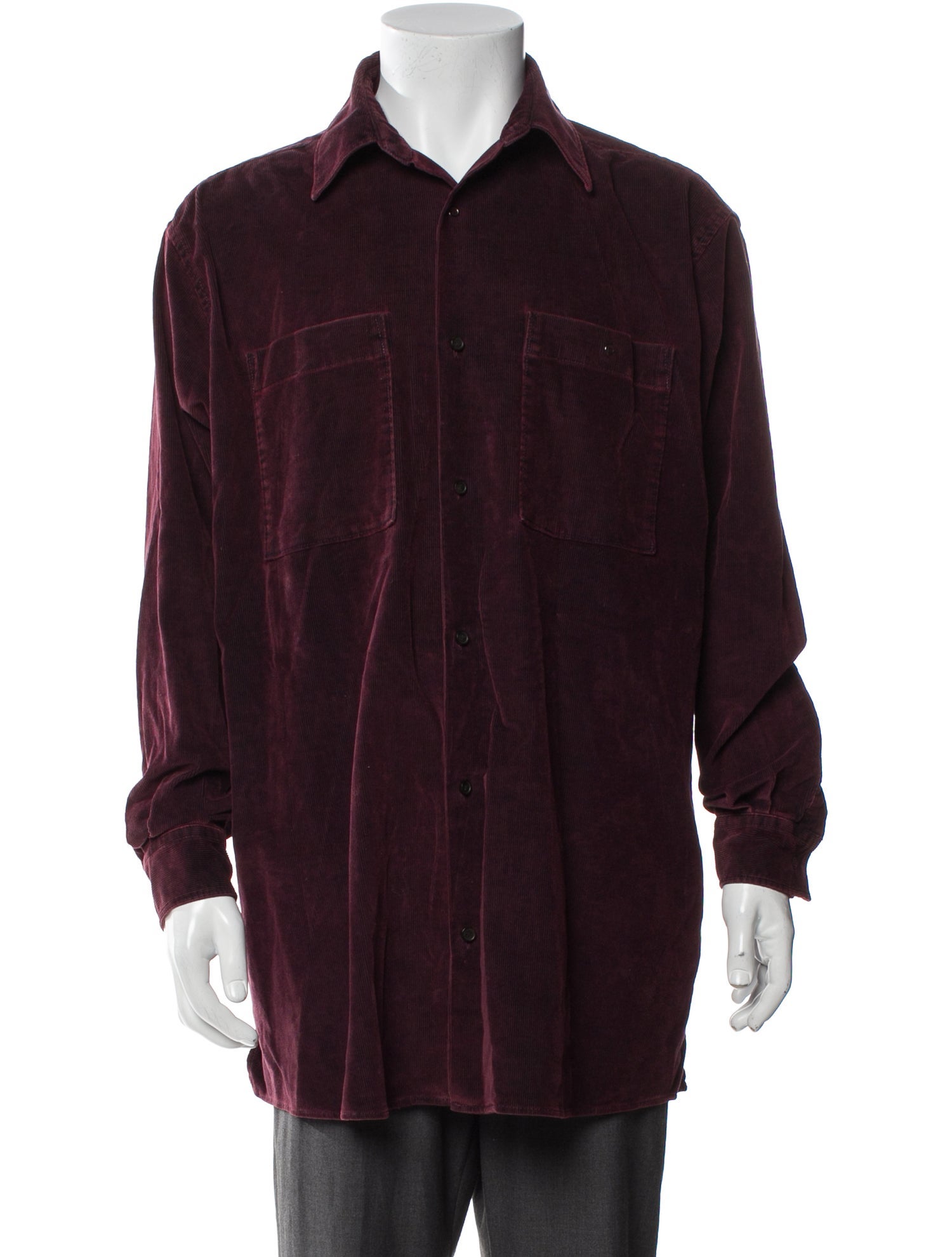 Acne Studios Striped Long Sleeve Dress Shirt