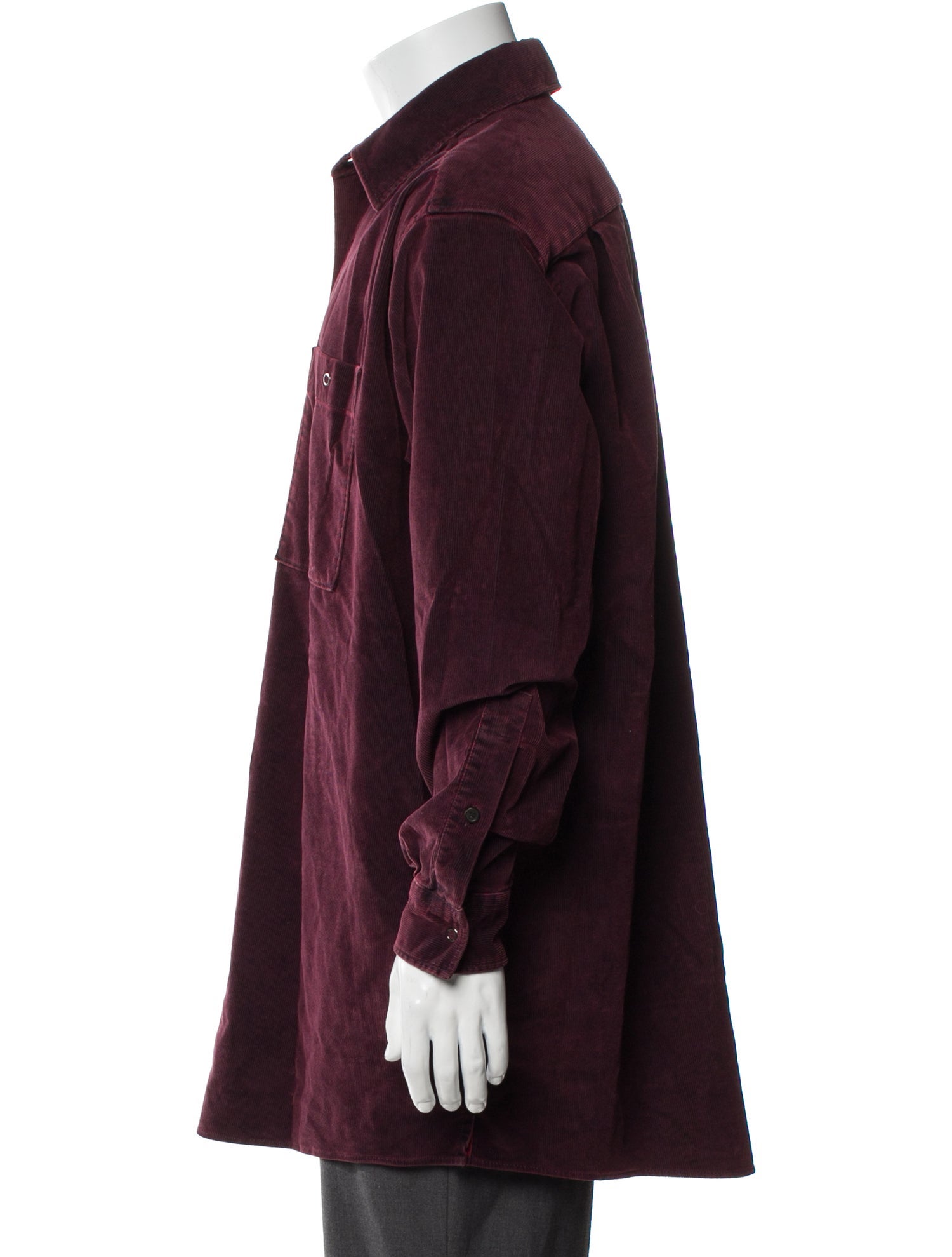 Acne Studios Striped Long Sleeve Dress Shirt