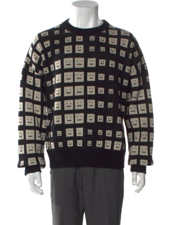 Acne Studios Wool Printed Pullover