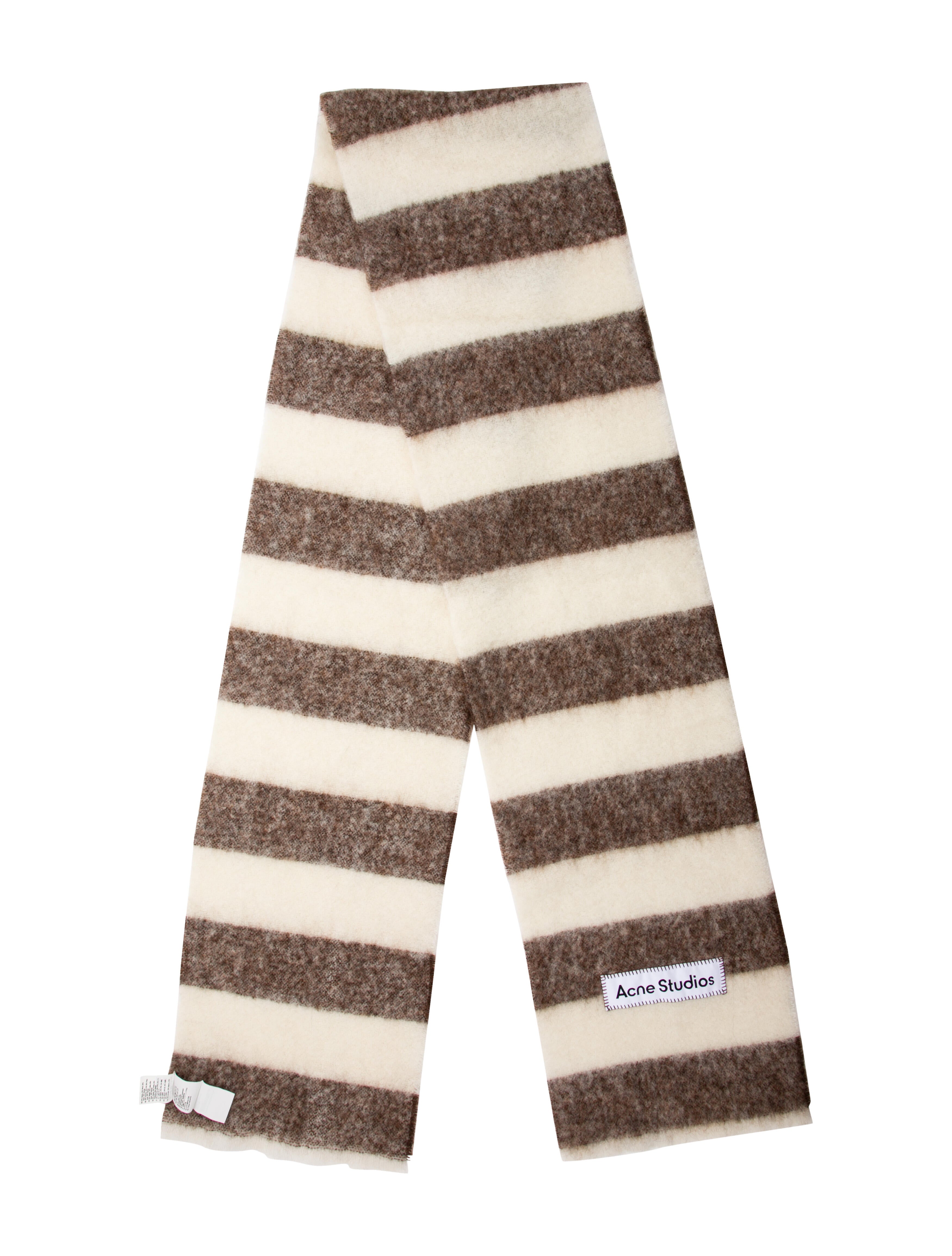 Acne Studios Alpaca Striped Scarf