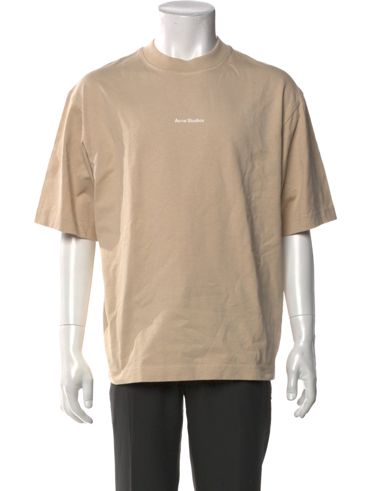 Acne Studios Graphic Print Crew Neck T-Shirt w/ Tags