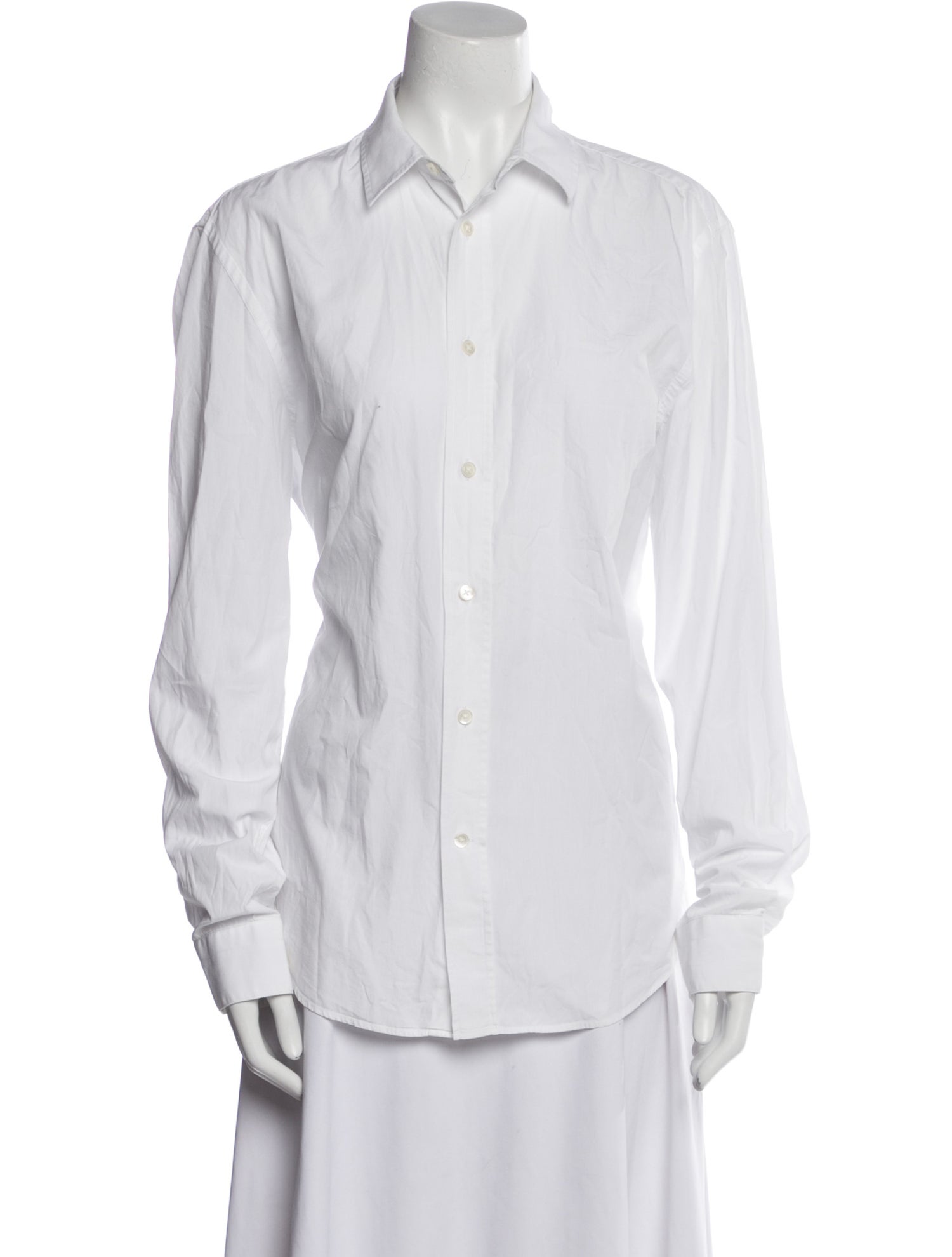 Acne Studios Long Sleeve Button-Up Top