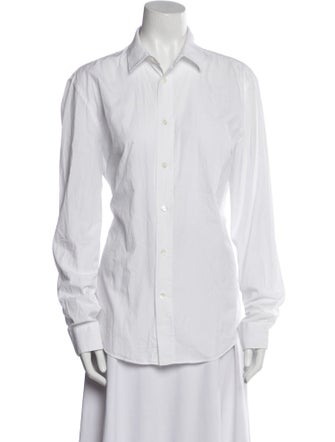 Acne Studios Long Sleeve Button-Up Top