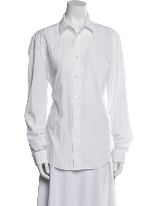 Acne Studios Long Sleeve Button-Up Top