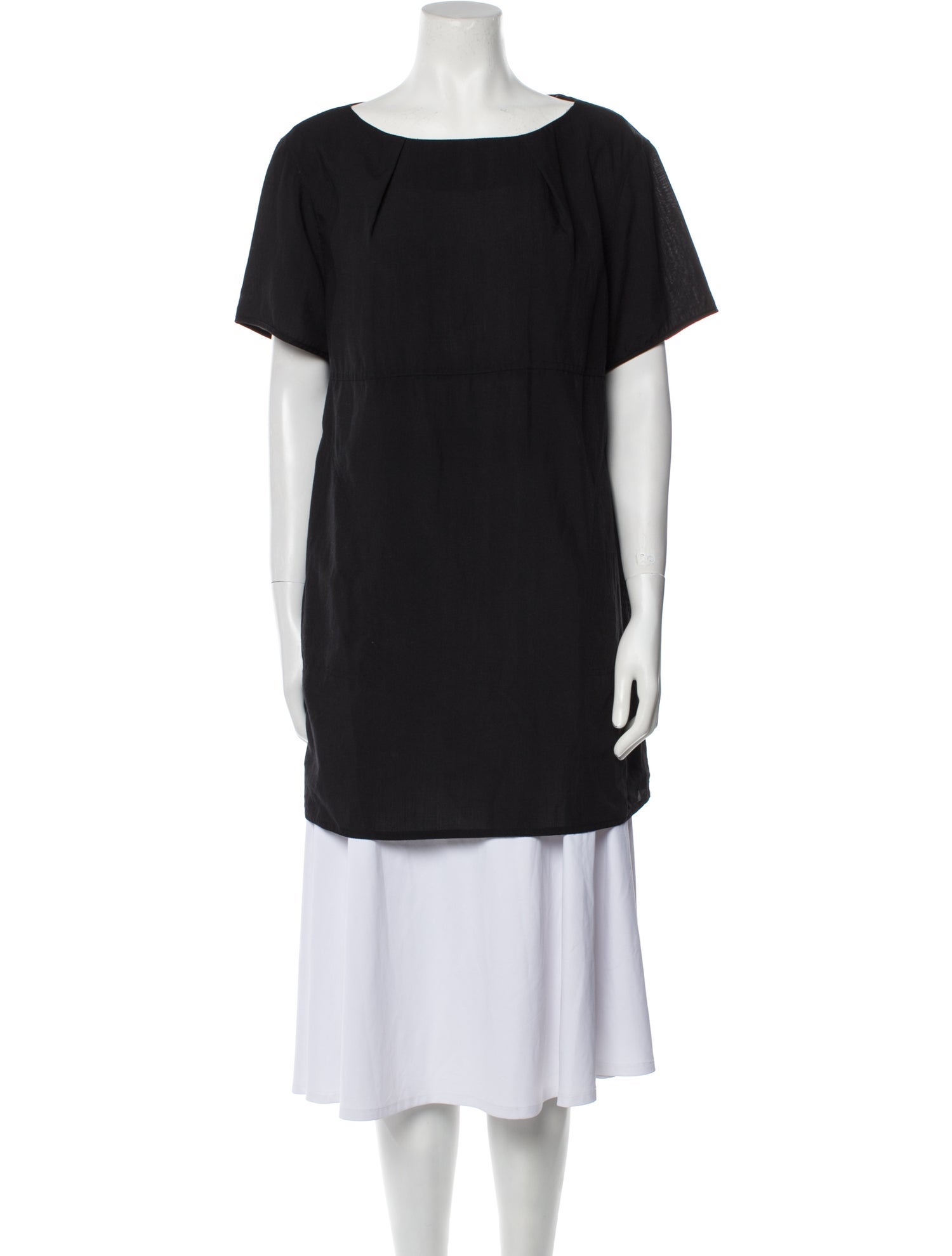Acne Studios Bateau Neckline Short Sleeve Tunic