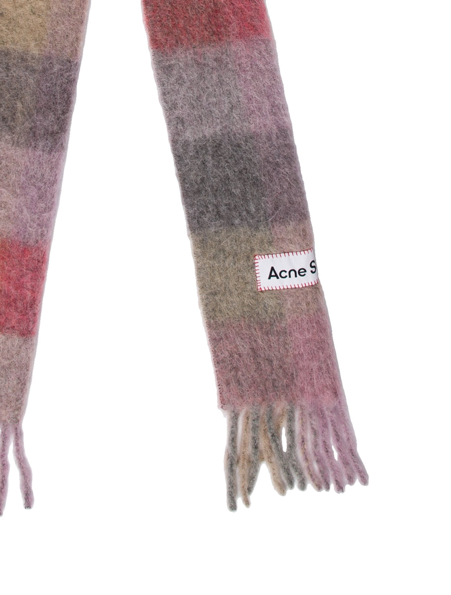 Acne Studios Alpaca Striped Scarf