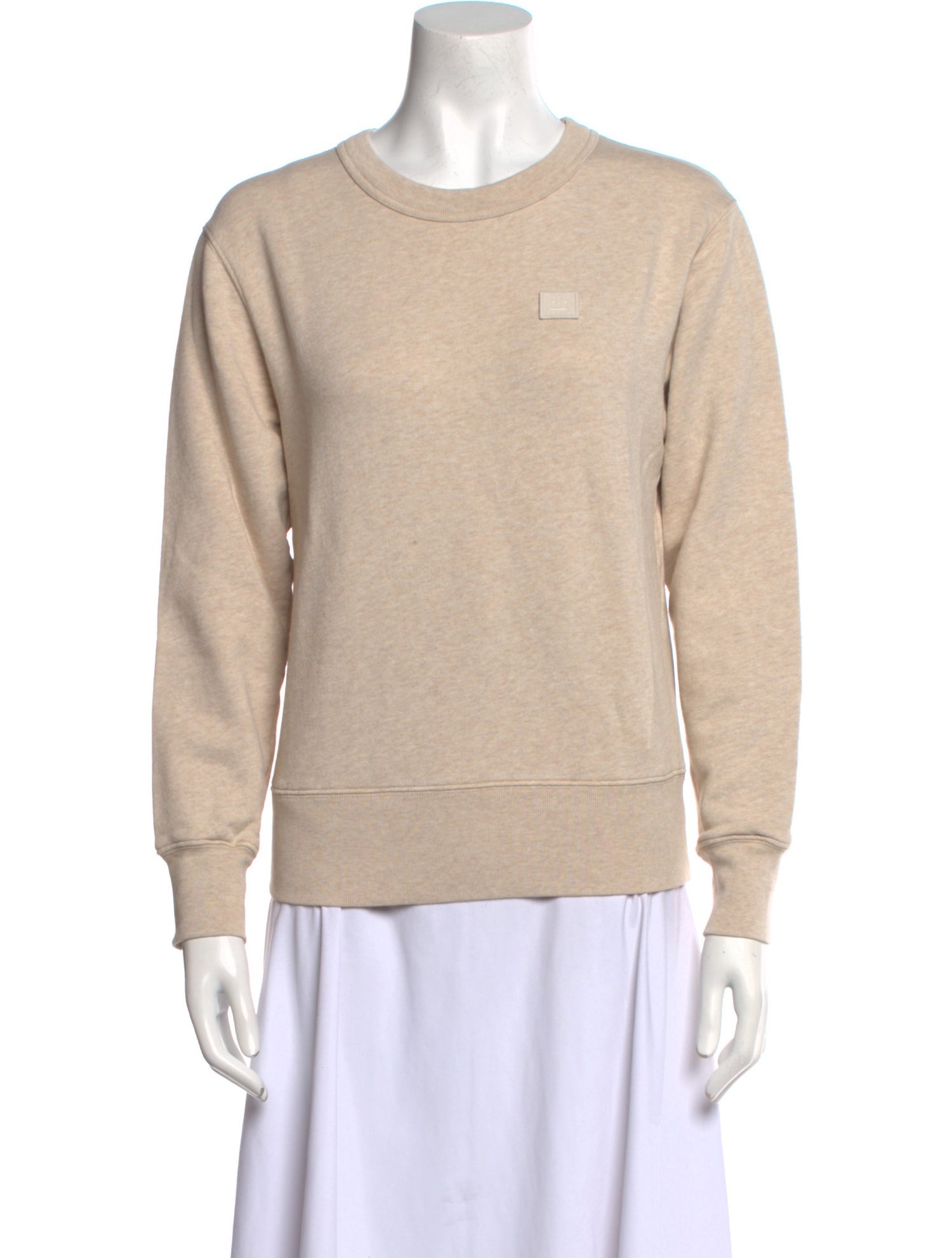 Acne Studios Crew Neck Long Sleeve Sweatshirt