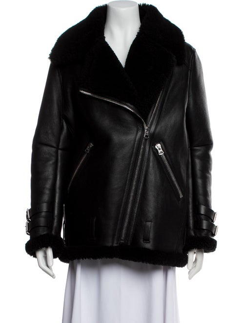 Acne Studios Shearling Fur Coat