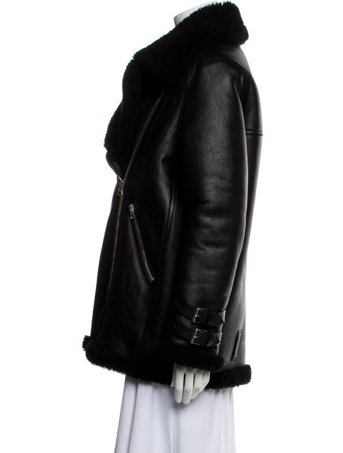 Acne Studios Shearling Fur Coat