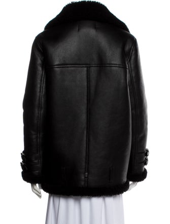 Acne Studios Shearling Fur Coat