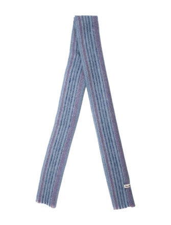 Acne Studios Alpaca Striped Scarf