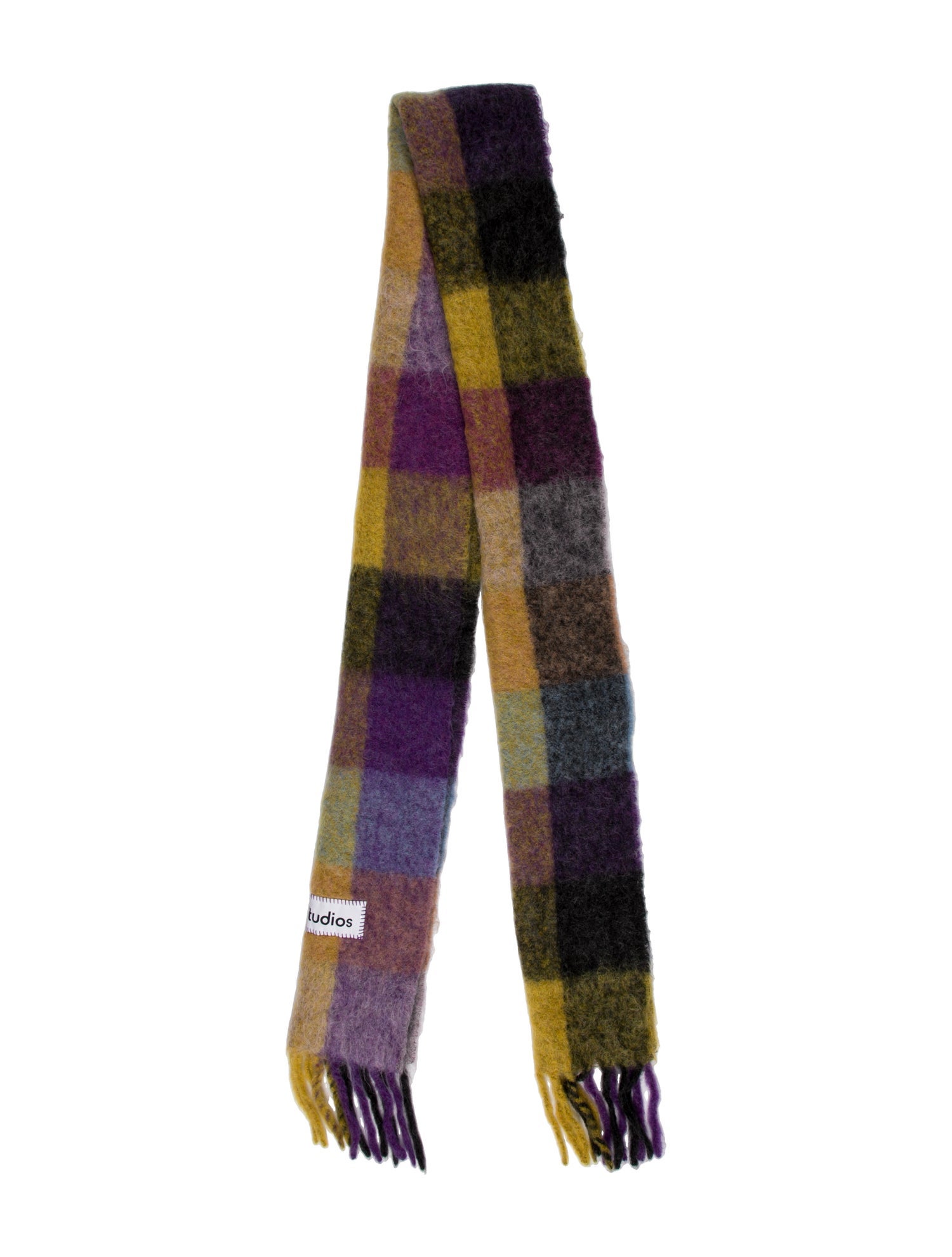 Acne Studios Wool Striped Scarf
