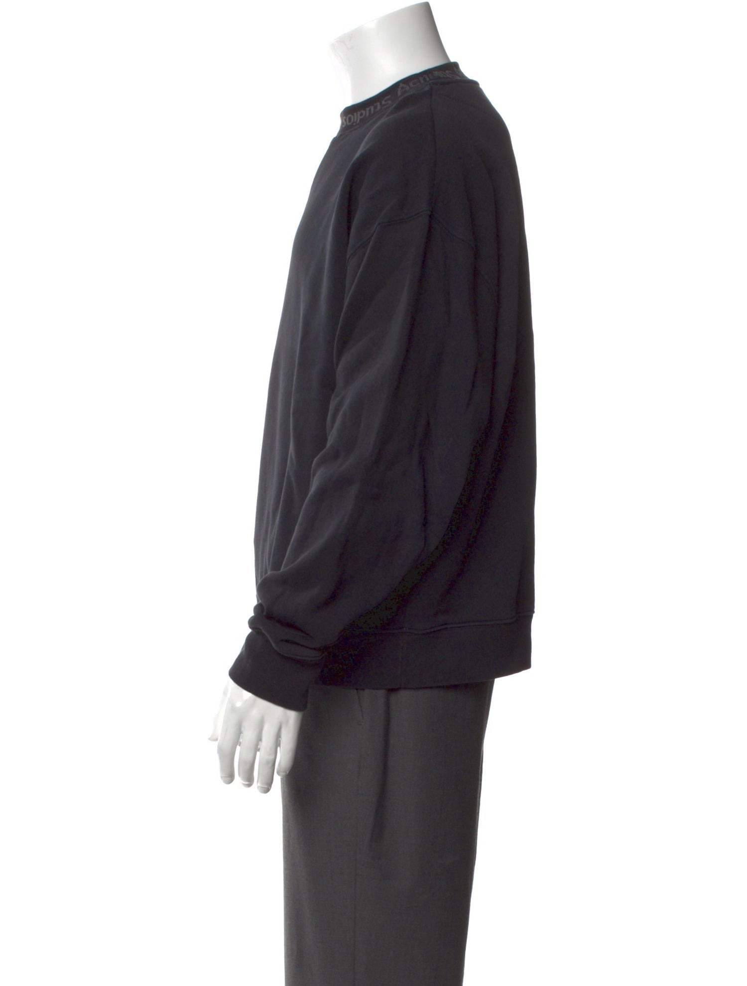 Acne Studios Crew Neck Long Sleeve Sweatshirt