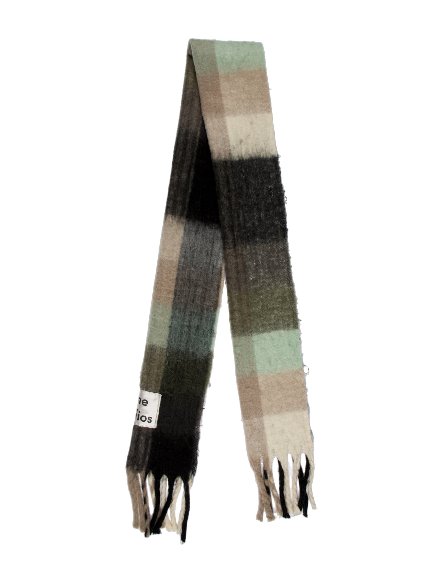 Acne Studios Wool Printed Scarf