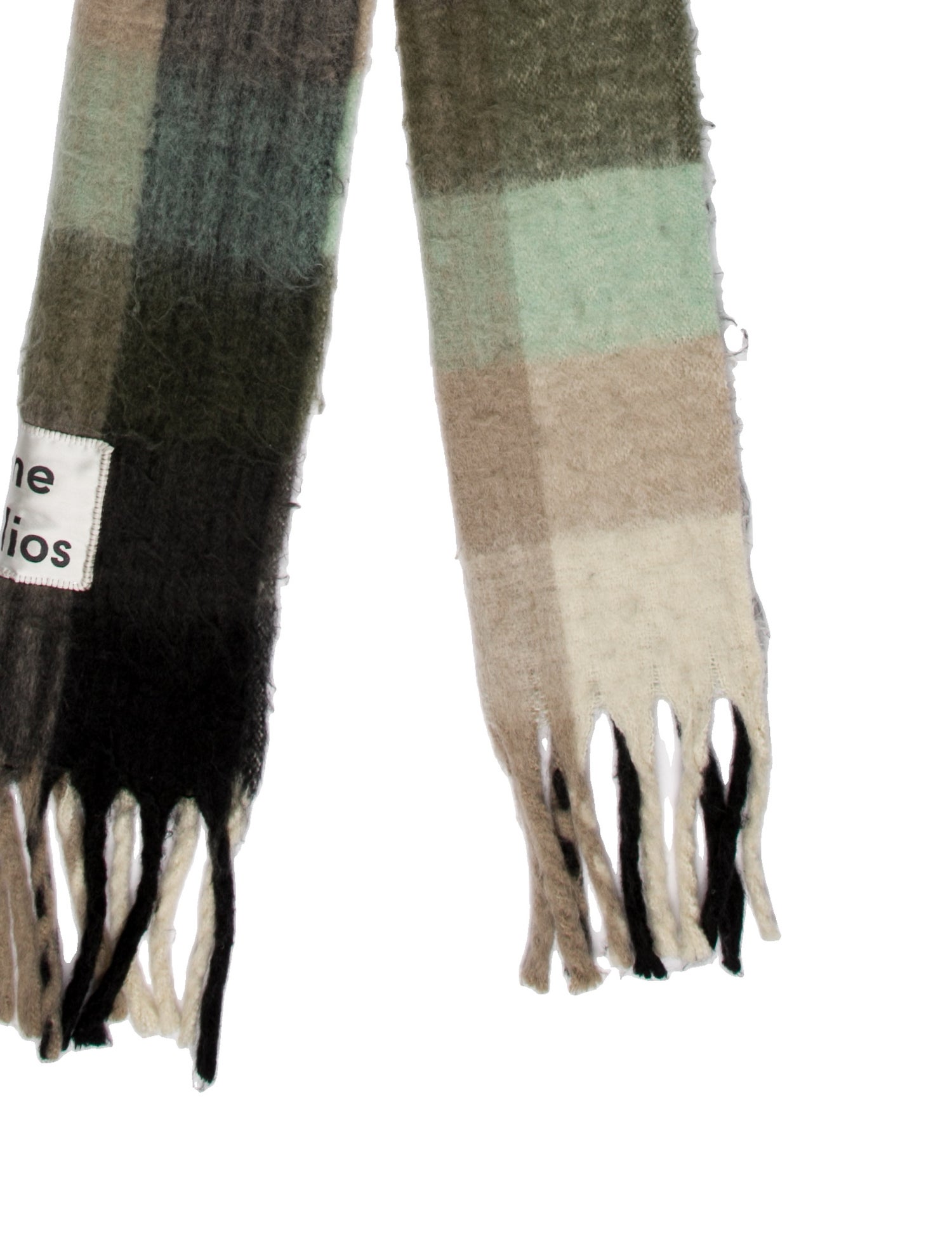 Acne Studios Wool Printed Scarf
