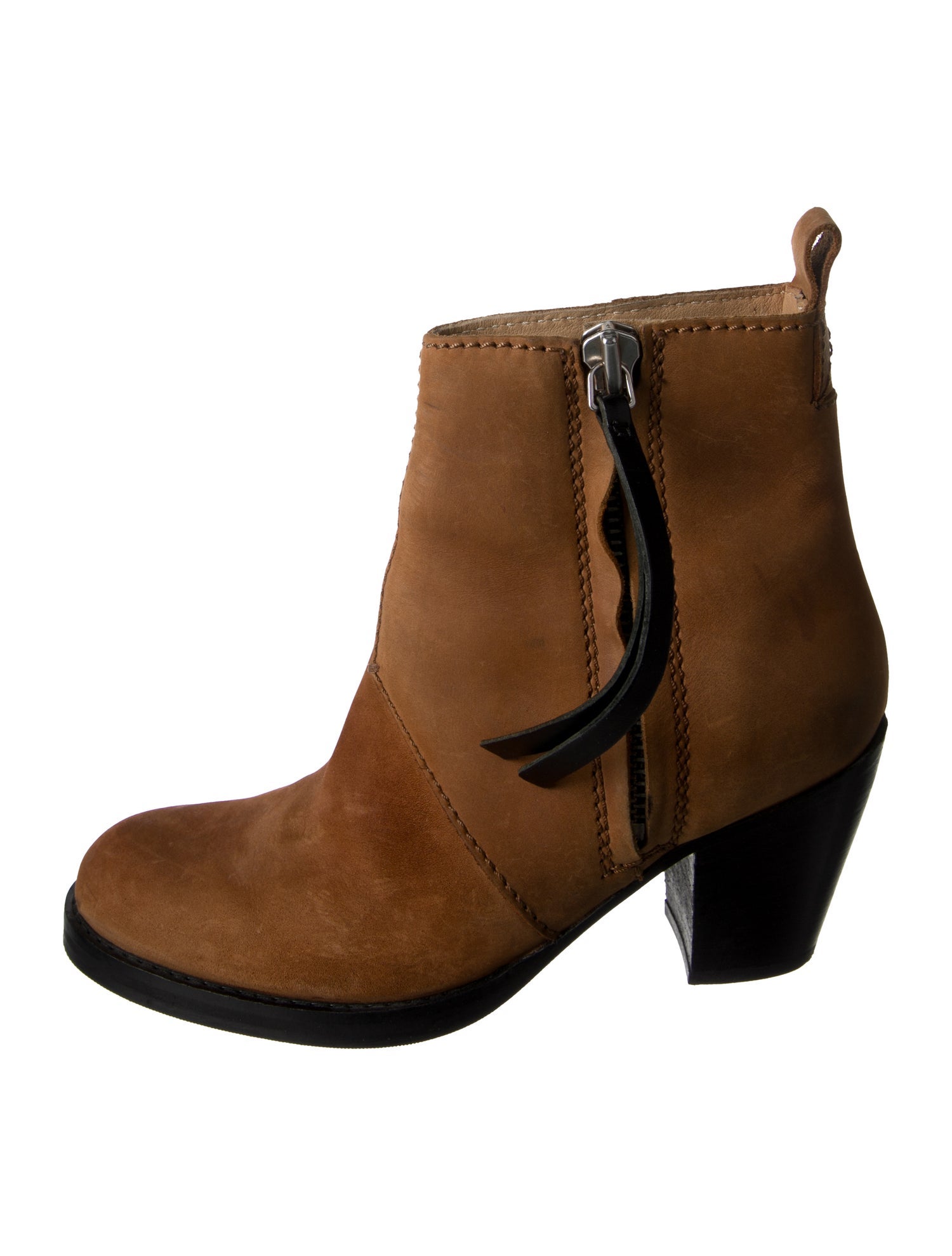 Acne Studios Suede Western Boots